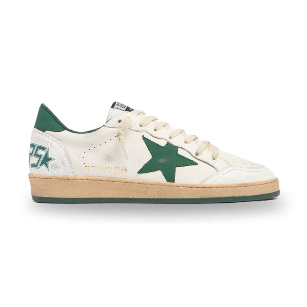Golden Goose Ballstar Grön/Vit