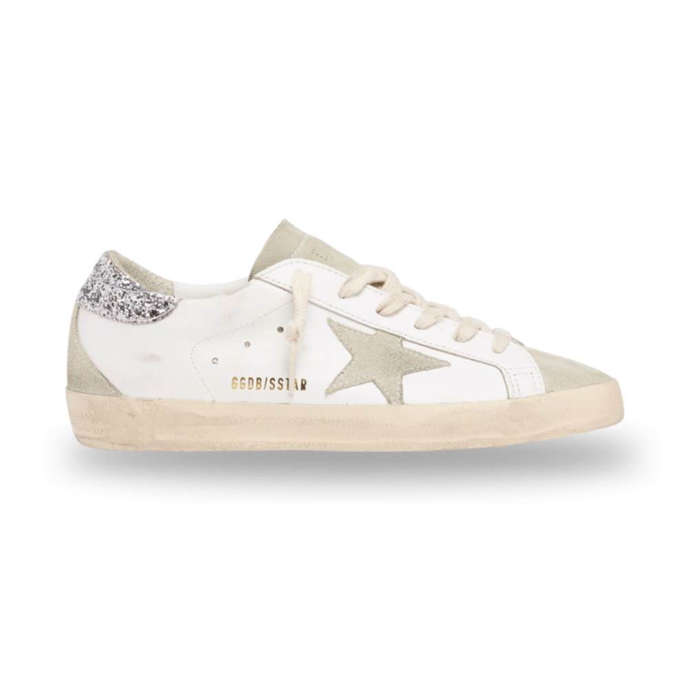 Golden Goose Superstar Glitter/Grå